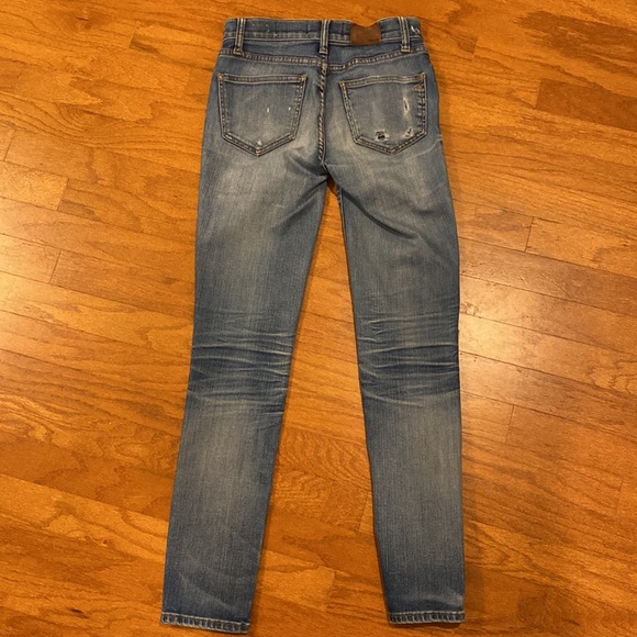 MADEWELL Skinny Skinny Ripped Jeans in Edmonton Wash - Picture 5 of 9